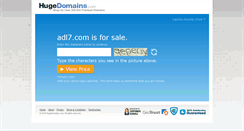 Desktop Screenshot of adl7.com